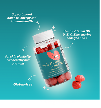 Cycle Glow Gummies by Belle Health